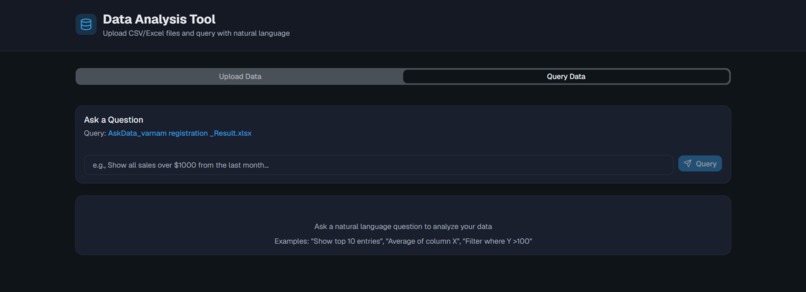 Ask Data Ai – screenshot 4