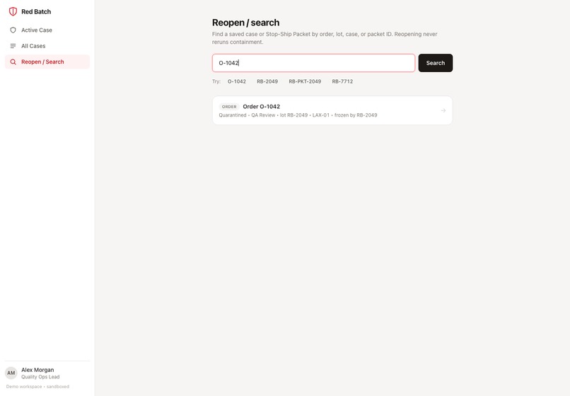 Red Batch – screenshot 1