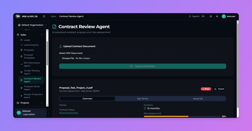 RISE AI - Solar EPC Operating System – screenshot 9