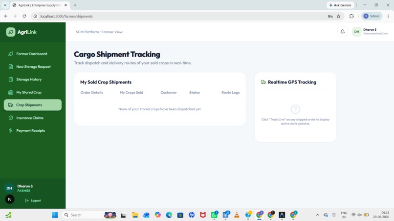 AgriLink - Smart Agricultural Supply Chain Management System – screenshot 4