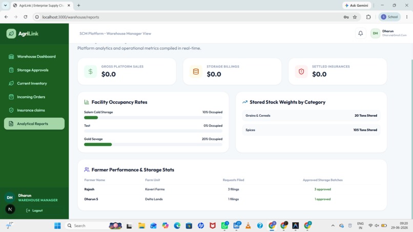 AgriLink - Smart Agricultural Supply Chain Management System – screenshot 6