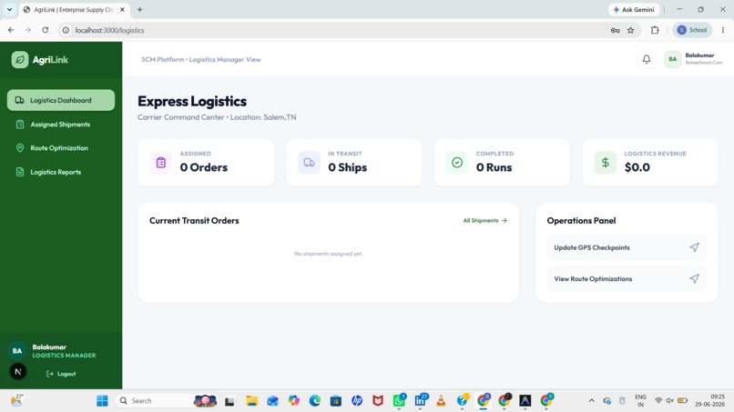AgriLink - Smart Agricultural Supply Chain Management System – screenshot 11