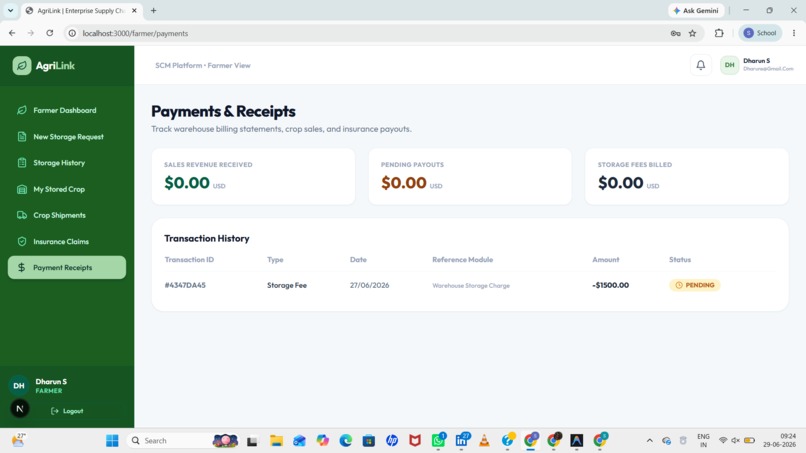 AgriLink - Smart Agricultural Supply Chain Management System – screenshot 12