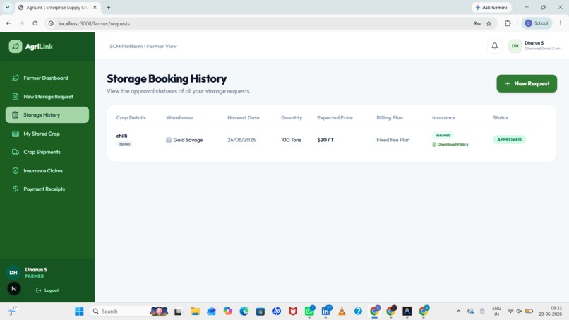 AgriLink - Smart Agricultural Supply Chain Management System – screenshot 14