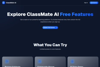 ClassMate AI