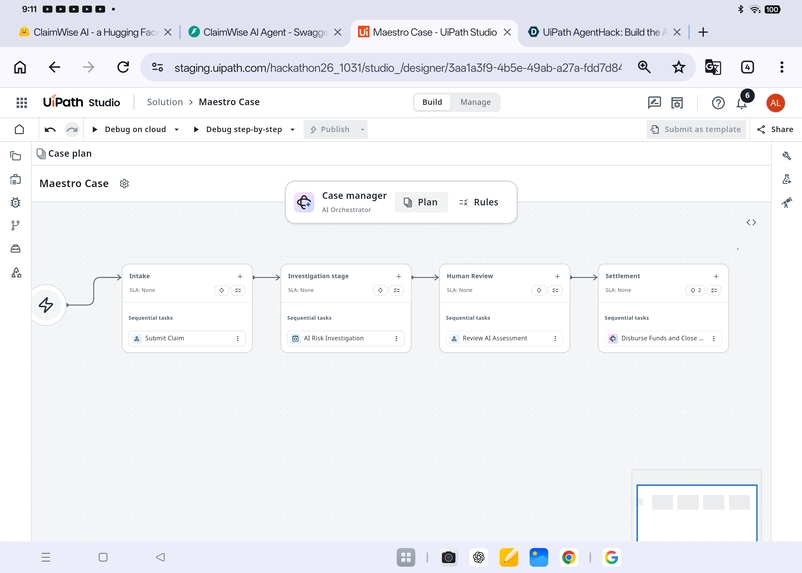 ClaimWise AI – screenshot 1