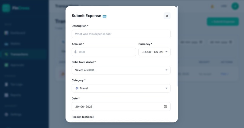 Global Multi-Currency Corporate Finance Platform – screenshot 4
