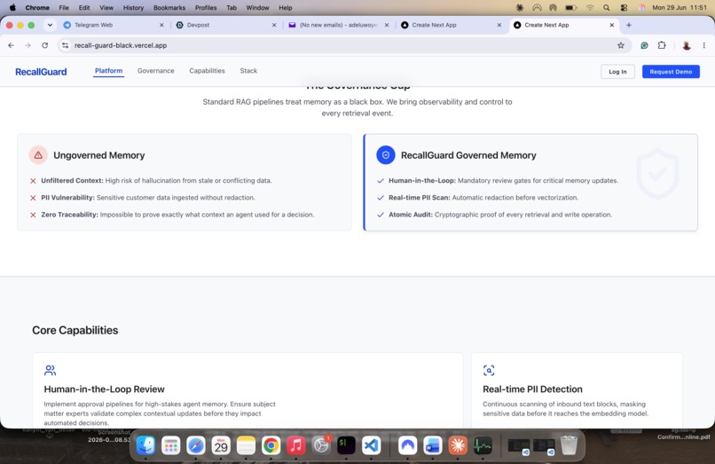 RecallGuard – screenshot 2