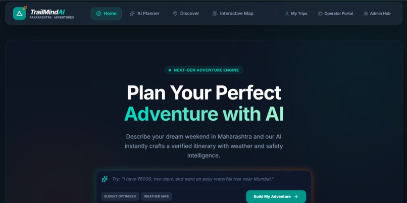 TrailMind AI – screenshot 1