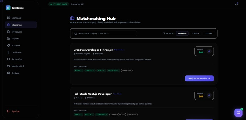 TALENTVERSE – screenshot 3