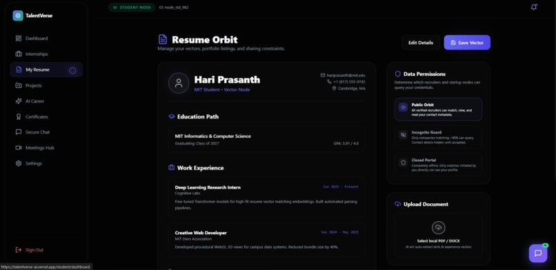 TALENTVERSE – screenshot 5