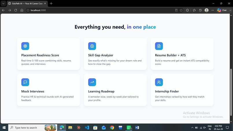 Edupath AI  – screenshot 1