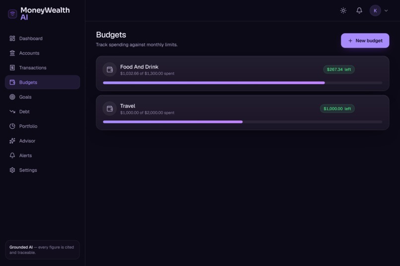 MoneyWealth AI – screenshot 4