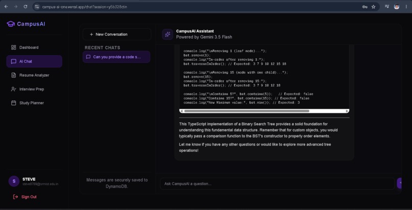 CampusAI – screenshot 4