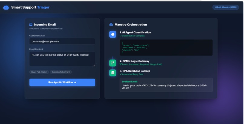 Smart Support Triager – screenshot 2