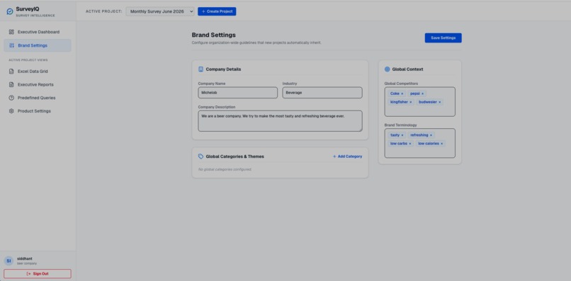 SurveyIQ – screenshot 3
