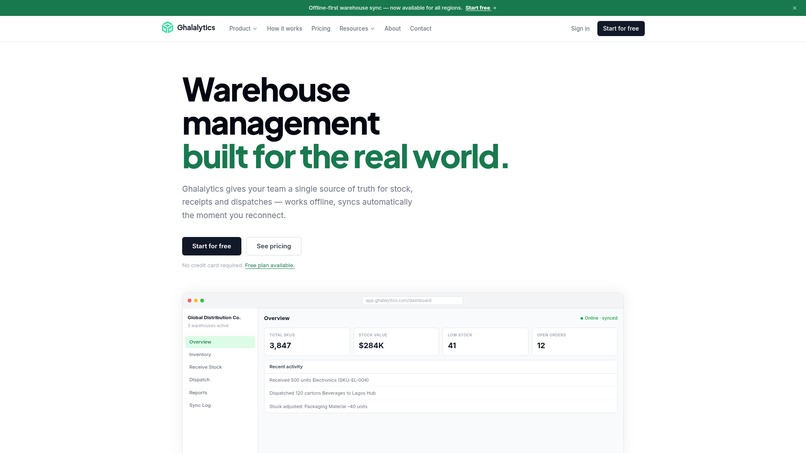 Ghalalytics – screenshot 1