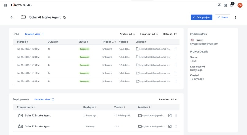 SolarCare AI Agents - Post Installation Support & Resolution – screenshot 5