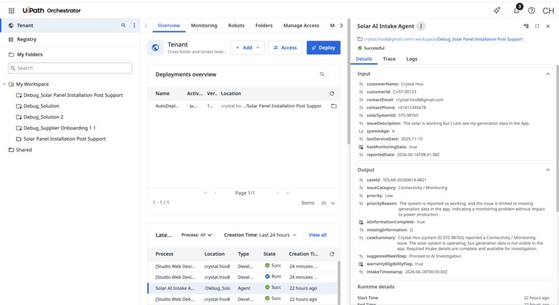 SolarCare AI Agents - Post Installation Support & Resolution – screenshot 6