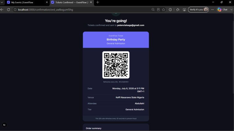 EventFlow – screenshot 7