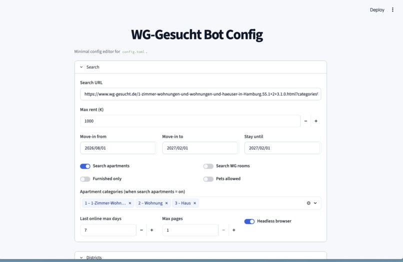WG-Gefunden – screenshot 1