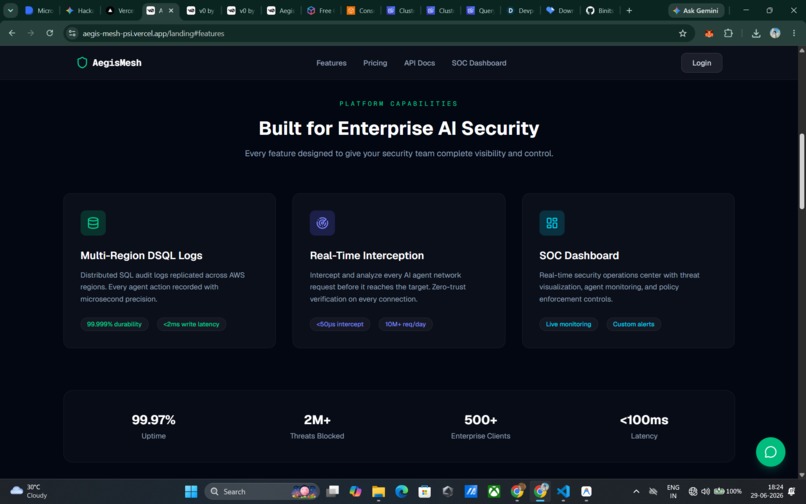 AegisMesh – screenshot 2