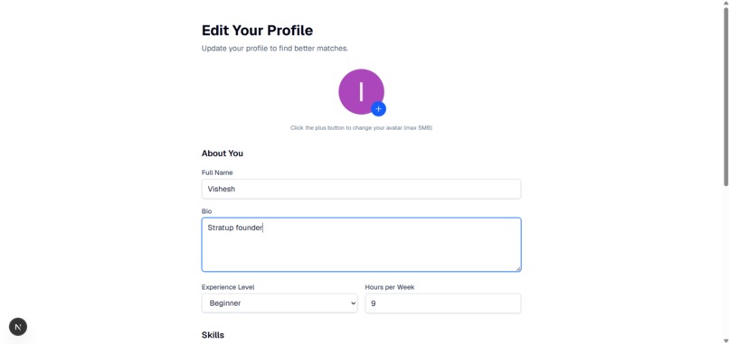 FindTeamo – screenshot 3