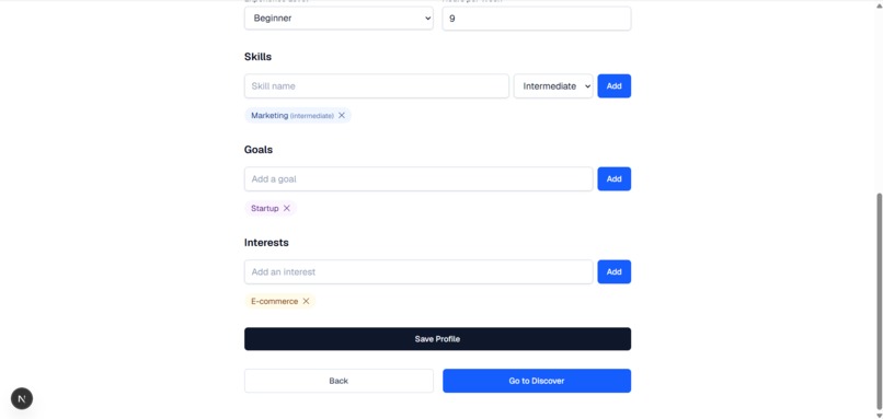FindTeamo – screenshot 4