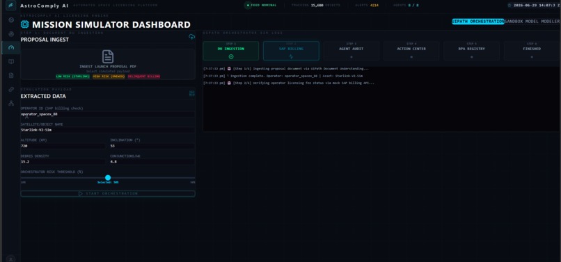 AstroComply-AI – screenshot 1