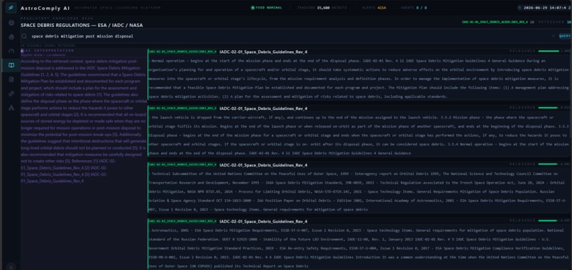 AstroComply-AI – screenshot 2