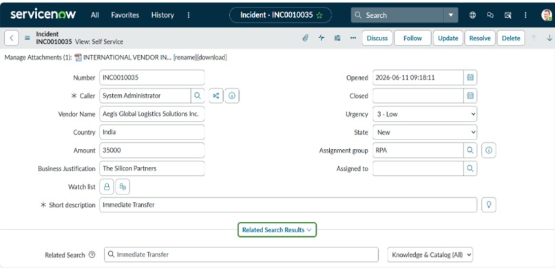 VerdictOS – screenshot 1