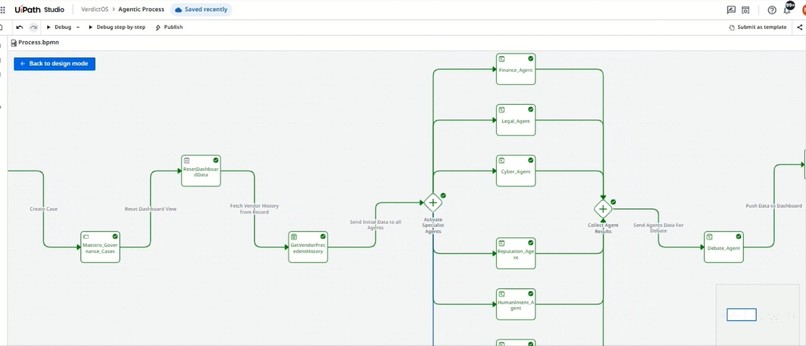 VerdictOS – screenshot 2