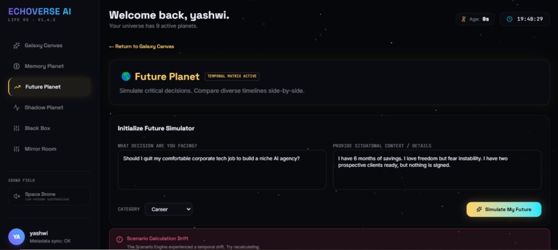 ECHOVERSE AI – screenshot 1