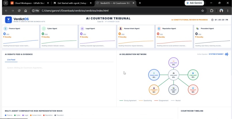 VerdictOS – screenshot 5