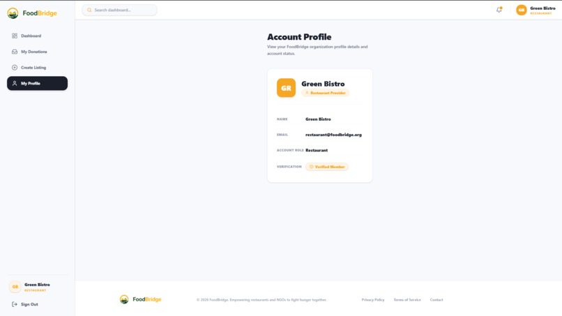 FoodBridge – screenshot 4