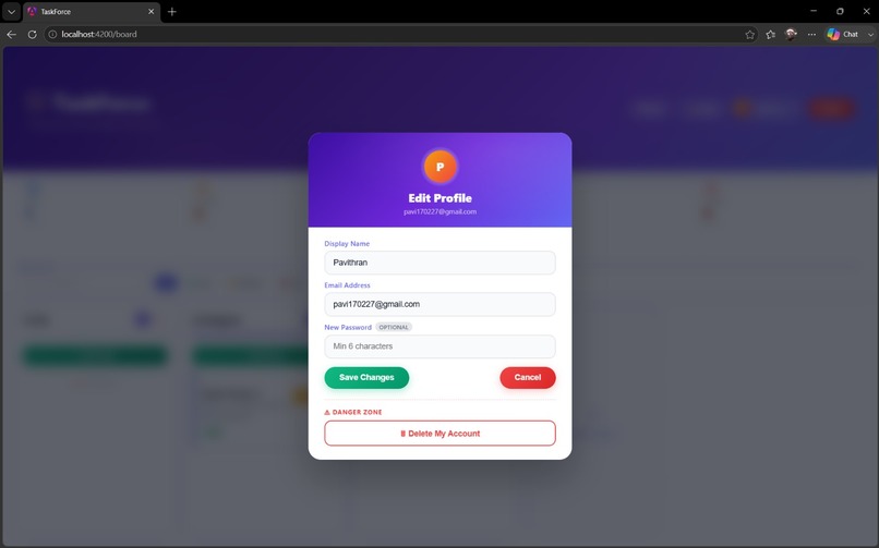 TaskForce – screenshot 3