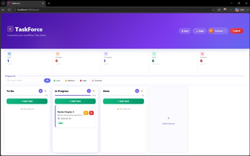 TaskForce – screenshot 5