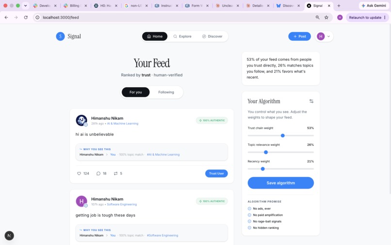 Signal – screenshot 2