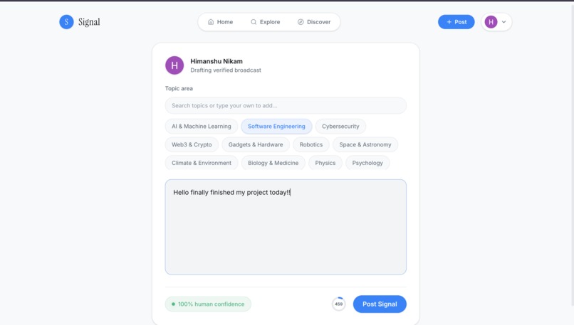 Signal – screenshot 7