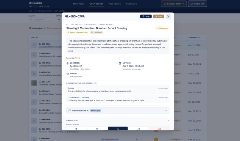 GovLink – screenshot 4