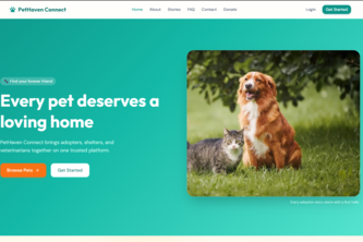Pet Adoption Portal
