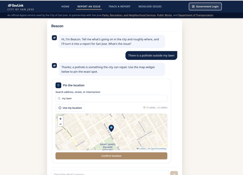 GovLink – screenshot 3