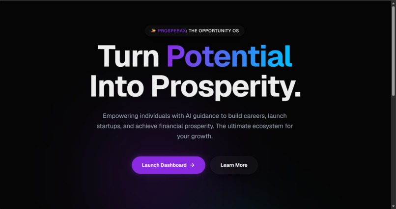 ProsperaX – screenshot 1