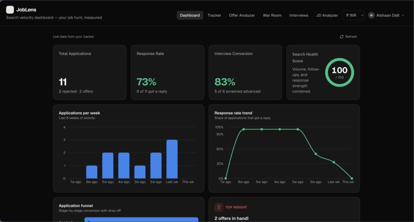 JobLens – screenshot 1