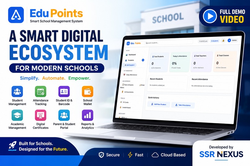 EduPoints — Smart School Management Platform – screenshot 1