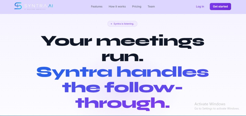 Syntra AI – screenshot 1