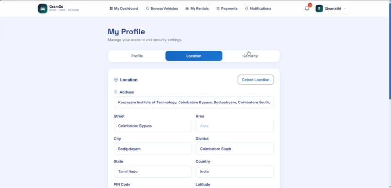 Smart Vehicle rental service – screenshot 10