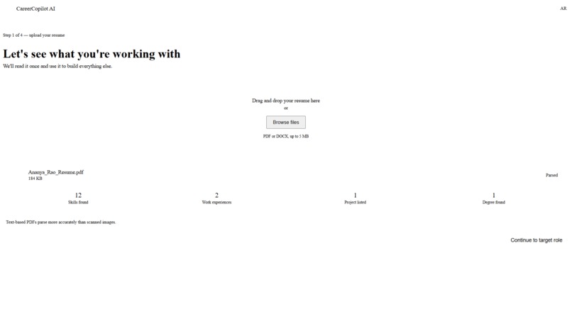 CareerCopilot AI – screenshot 3