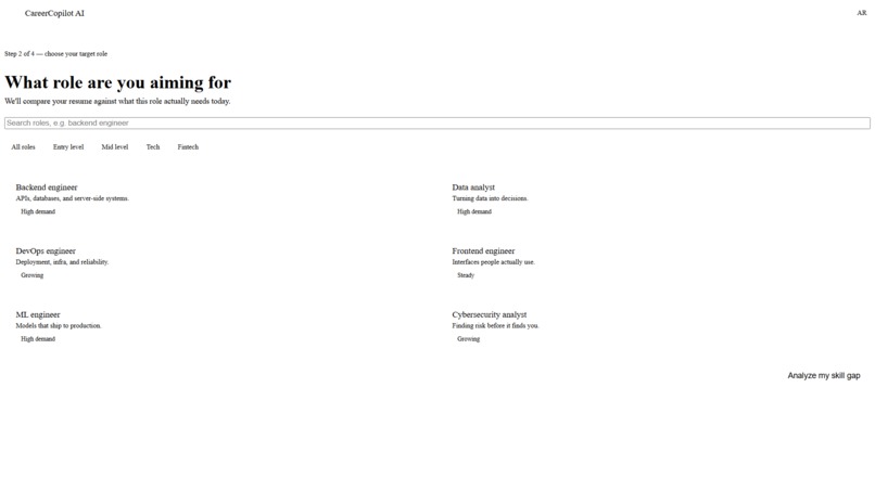 CareerCopilot AI – screenshot 4