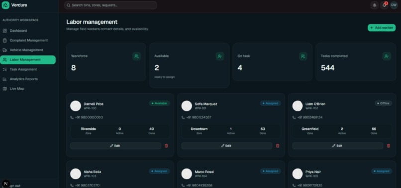 AI INTEGRATED SMART WASTE MANAGEMENT SYSTEM – screenshot 5